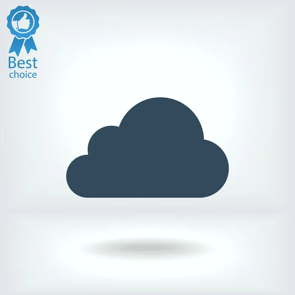 Ilustração do ícone da nuvem — Vetor de Stock