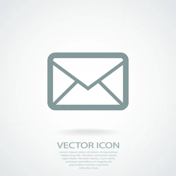 Sobre icono de correo — Archivo Imágenes Vectoriales
