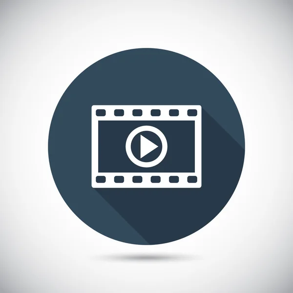 Video pictogram ontwerp — Stockvector