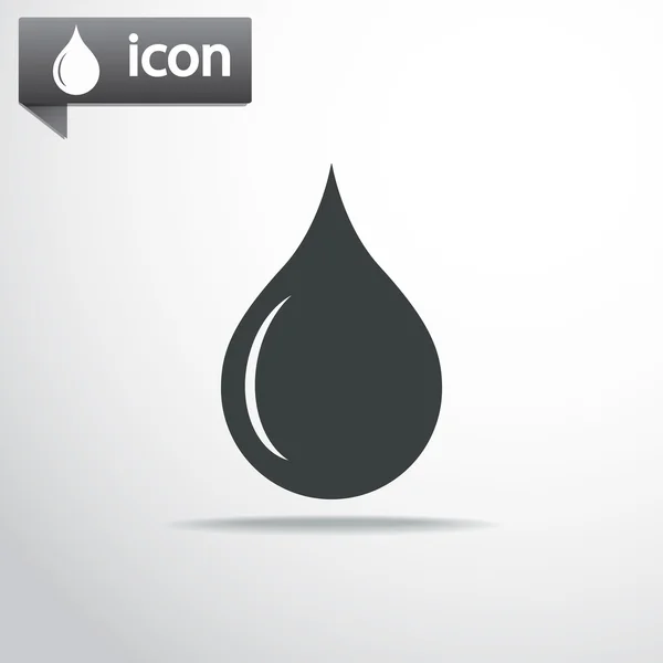 Drop icon design — Stock Vector