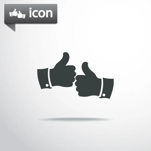 Like Dislike icons set — Stock Vector