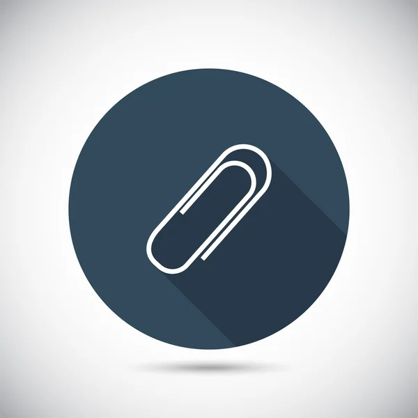 Paperclip pictogram — Stockvector