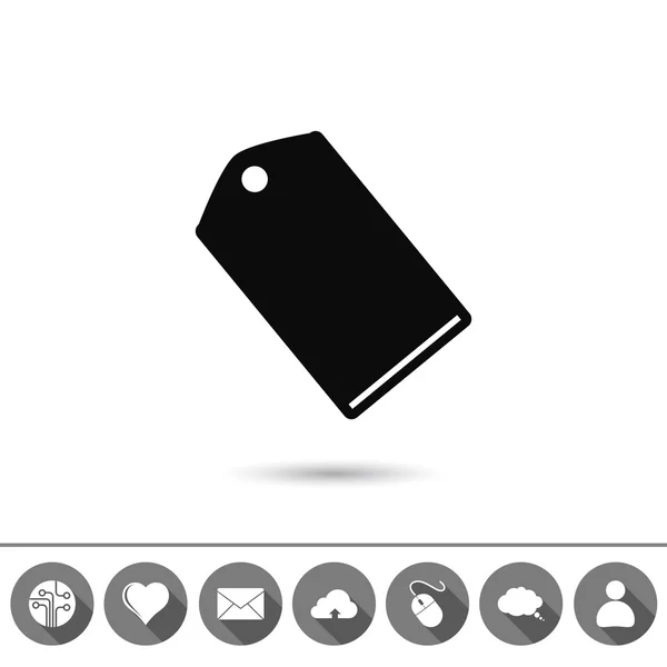 Tag icon design — Stock Vector