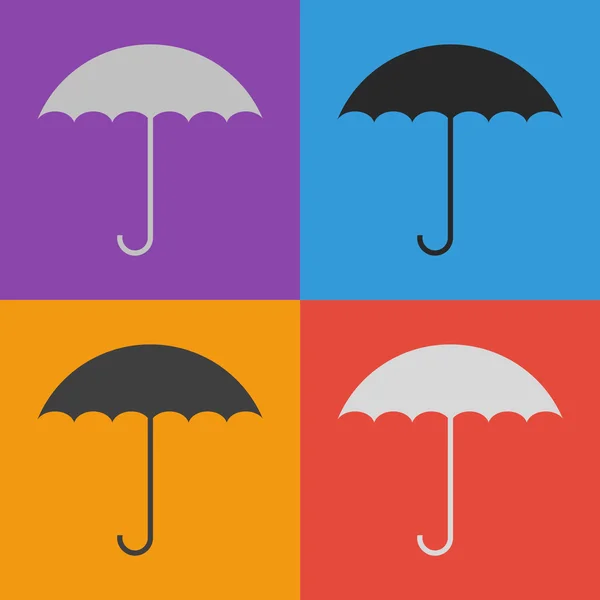 Дизайн зонтиков — стоковый вектор