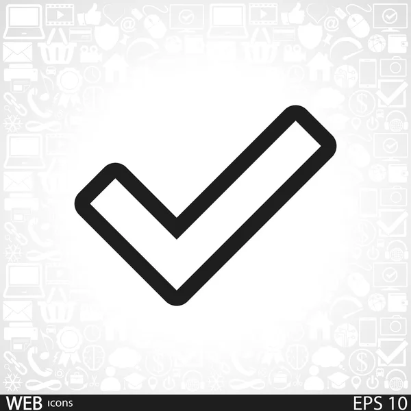 Check mark — Stock Vector