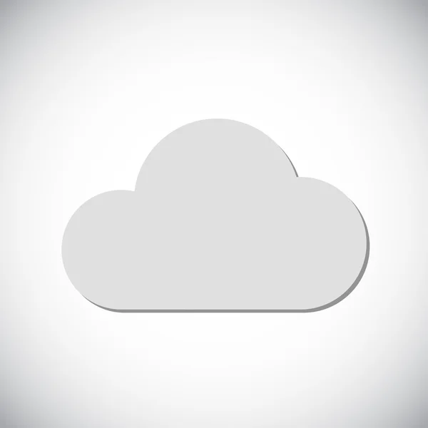 Icono de nube — Vector de stock