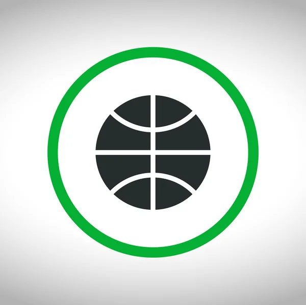 Basketbal pictogram — Stockvector