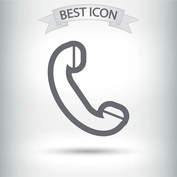 Telefon, flaches Symbol — Stockvektor