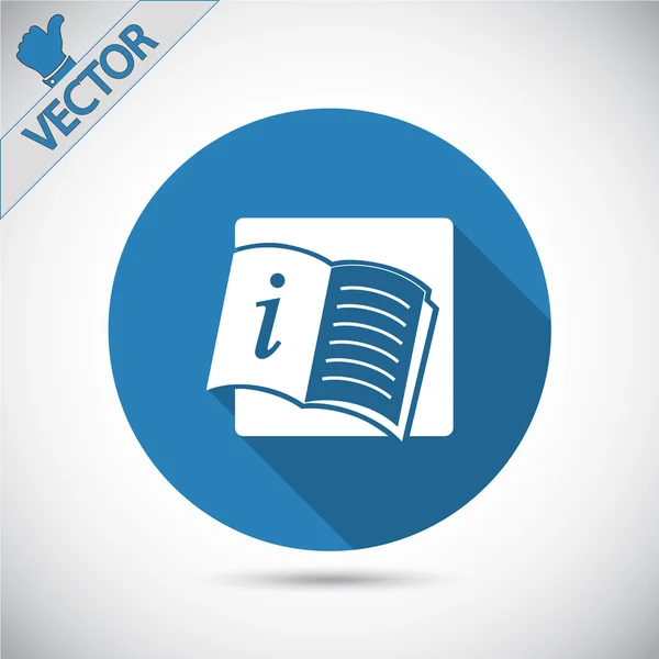 Libro abierto — Vector de stock