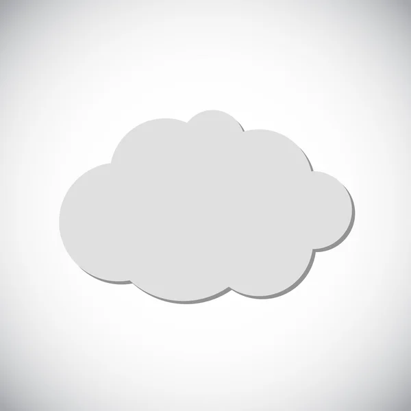 Cloud icon — Stock Vector