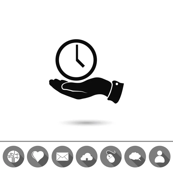 时钟的图标设计 — 图库矢量图片