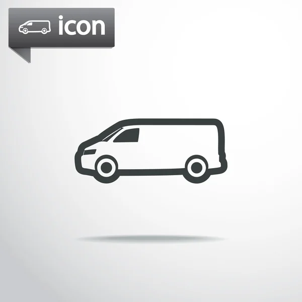 Camión icono de diseño — Vector de stock