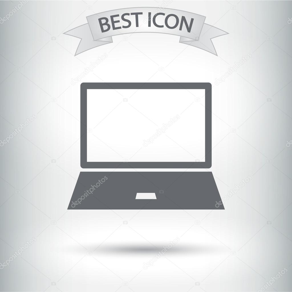 Laptop icon design