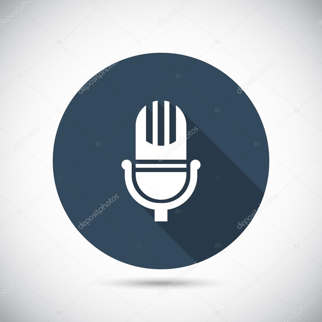 Microphone icon design