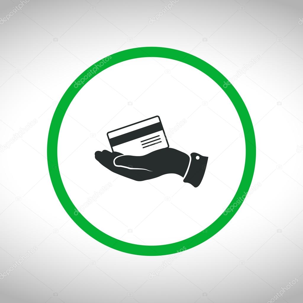 Bank credit card icon