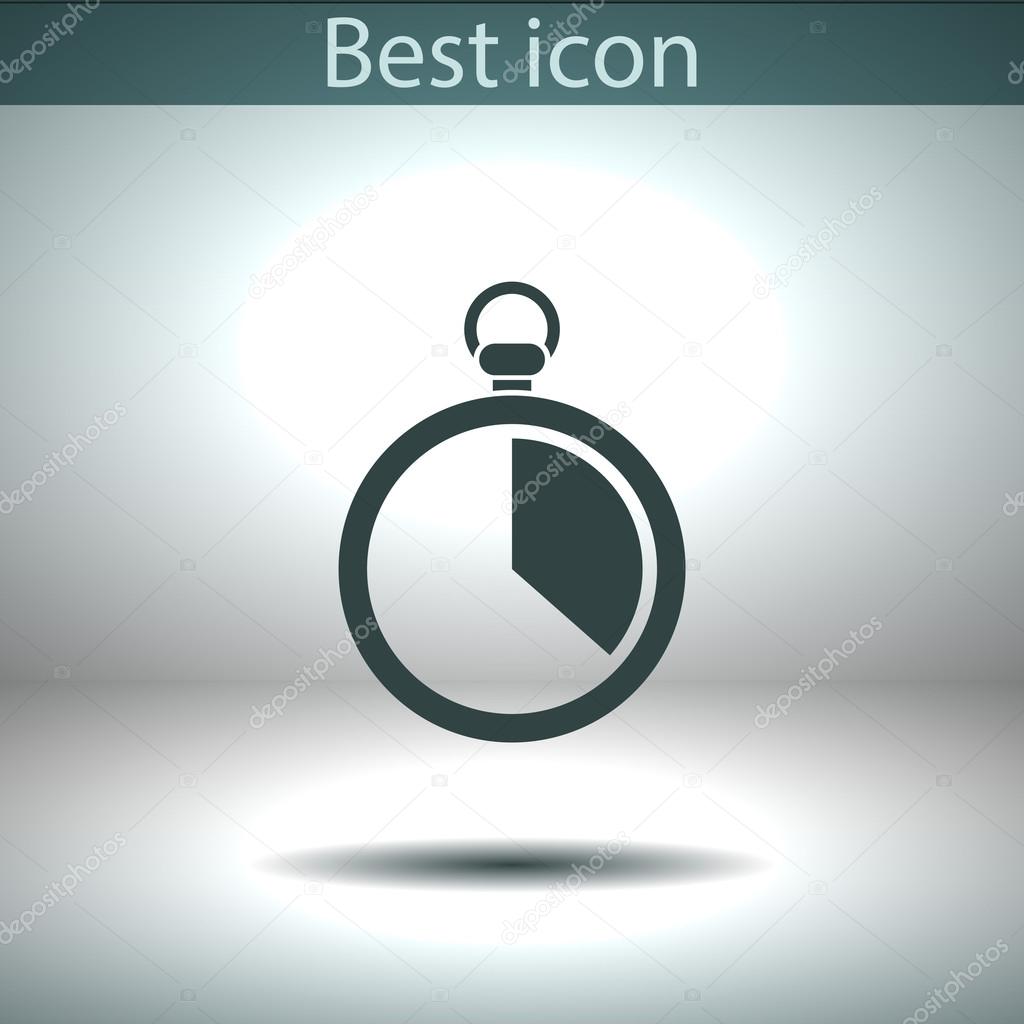 Stopwatch icon design