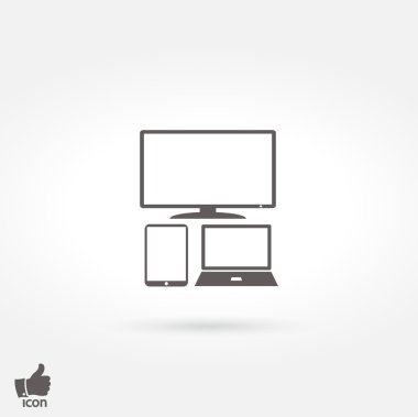 elektronik cihazlar simge kümesi