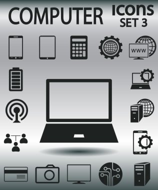 Dizüstü bilgisayar simgesi tasarım