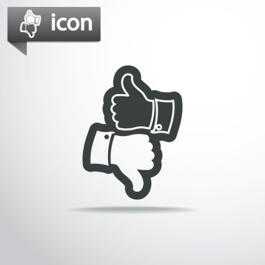 Simge gibi. Düz tasarım stili