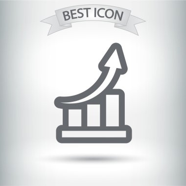 Infographic, grafik simgesi