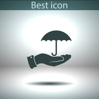 Şemsiye simgesi tasarım