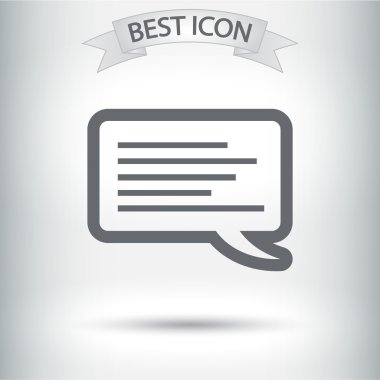 konuşma balonu simgesi