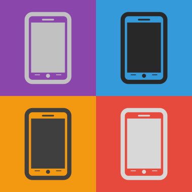 Mobil akıllı telefon simgesi
