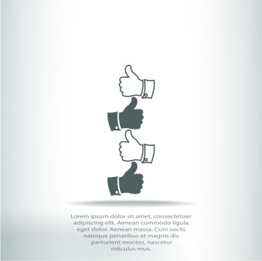 Simge gibi. Düz tasarım stili