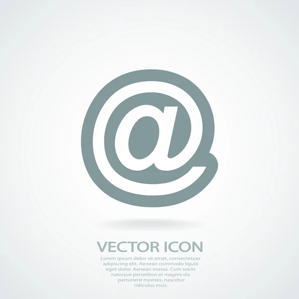 Pictogram envelop post — Stockvector