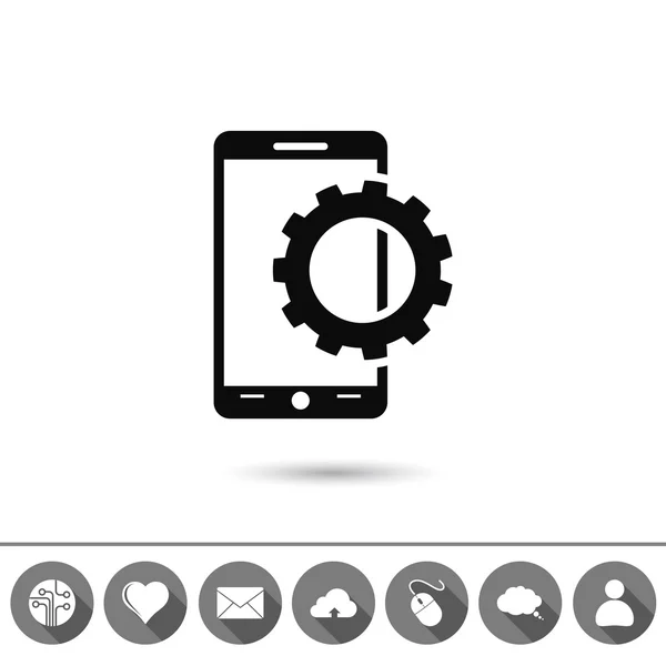 Mobile smartphone icon — Stock Vector