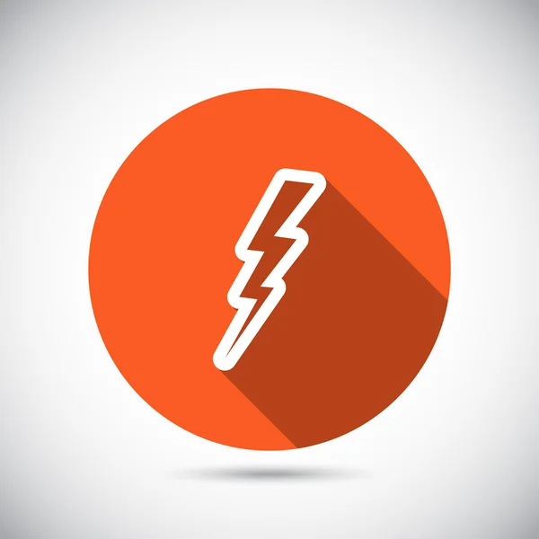 Lightning icon — Stock Vector