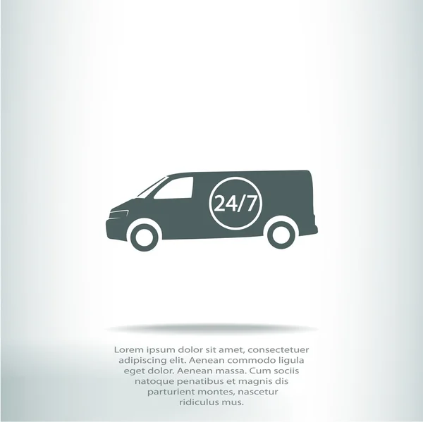 Lading pictogram. Delivery Service — Stockvector