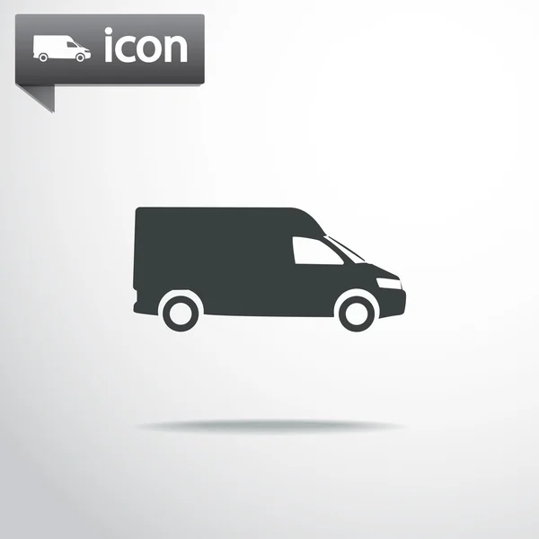 Vrachtwagen pictogram ontwerp — Stockvector