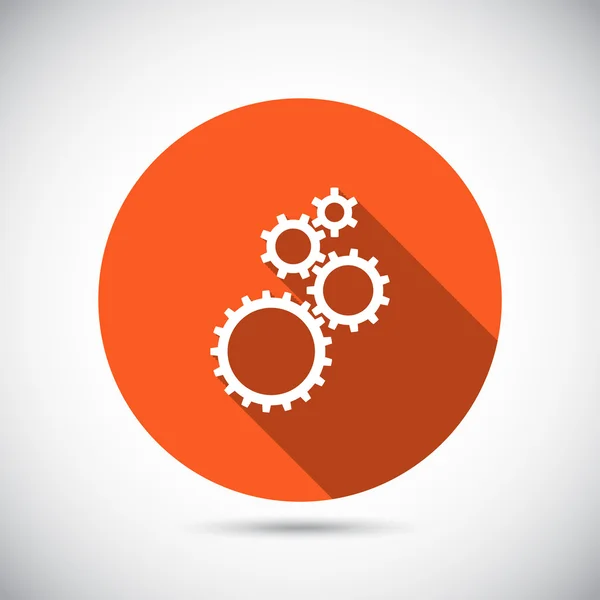 Gears icon — Stock Vector