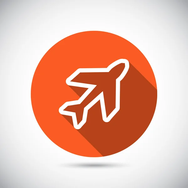 Airplane icon — Stock Vector