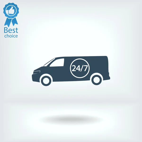 Lading pictogram. Delivery Service — Stockvector