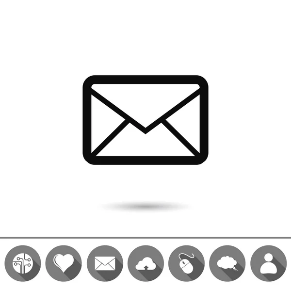 Enveloppe mail icône — Image vectorielle