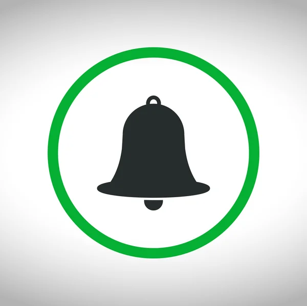 Bell icono de diseño — Vector de stock