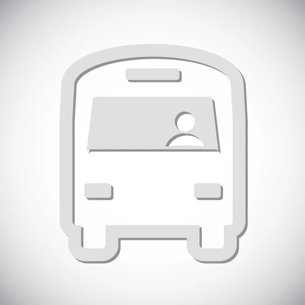バスのアイコン デザイン — ストックベクタ