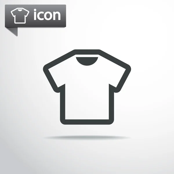 Camiseta icono icono — Archivo Imágenes Vectoriales