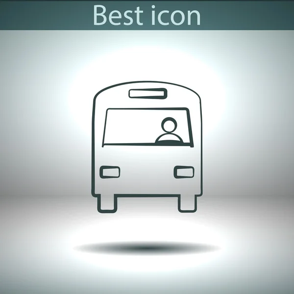 Bus icon — Stock Vector