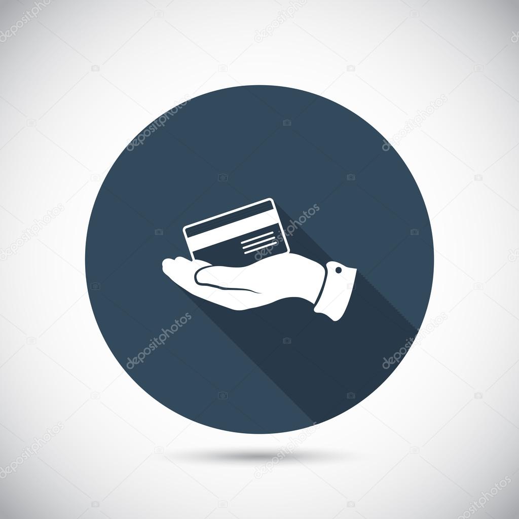 Bank credit card icon