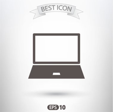 Dizüstü bilgisayar simgesi tasarım