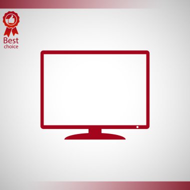 Monitör simgesi tasarım