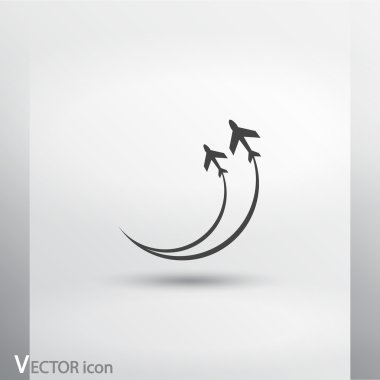 uçak sembol tasarımı