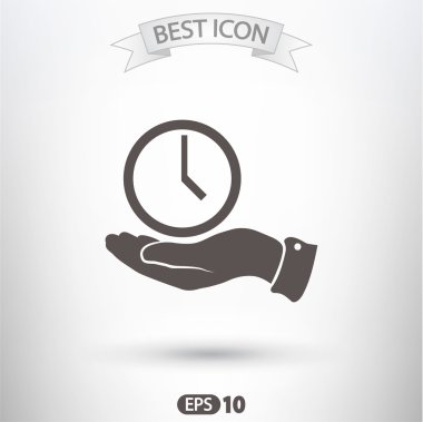 Saat simgesi tasarımı