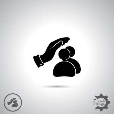 güvenli kişi simgesi