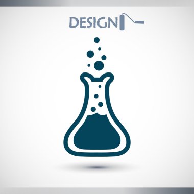 laboratuvar cam simgesi