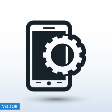 Mobil akıllı telefon simgesi