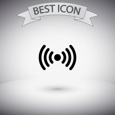 Kablosuz ağ wifi simgesi simgesi